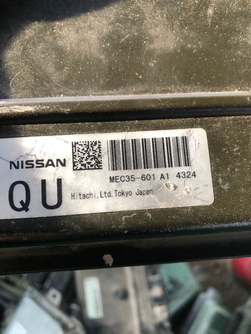 NISSAN ENGINE CONTROL UNIT MEC35-601 A1 4324