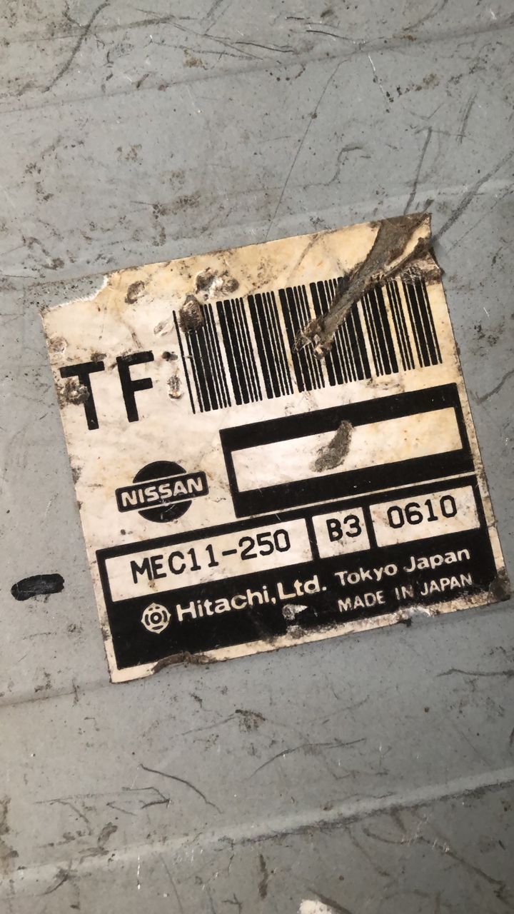 NISSAN SENTRA QG16 Engine Control Unit ECU TF MEC11-250 B3 IMMOBILIZER OFF SERVICES