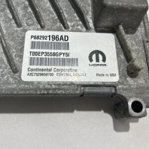 2018-2021 Jeep Wrangler Engine Controller Module 68292196AD | My Mopar Parts NEW ECU FILE ONLY FOR SALE NOT HARDWARE ONLY FILE WRITE THE FILE TO YOUR ECU AND PERFORM PROGRAMMING